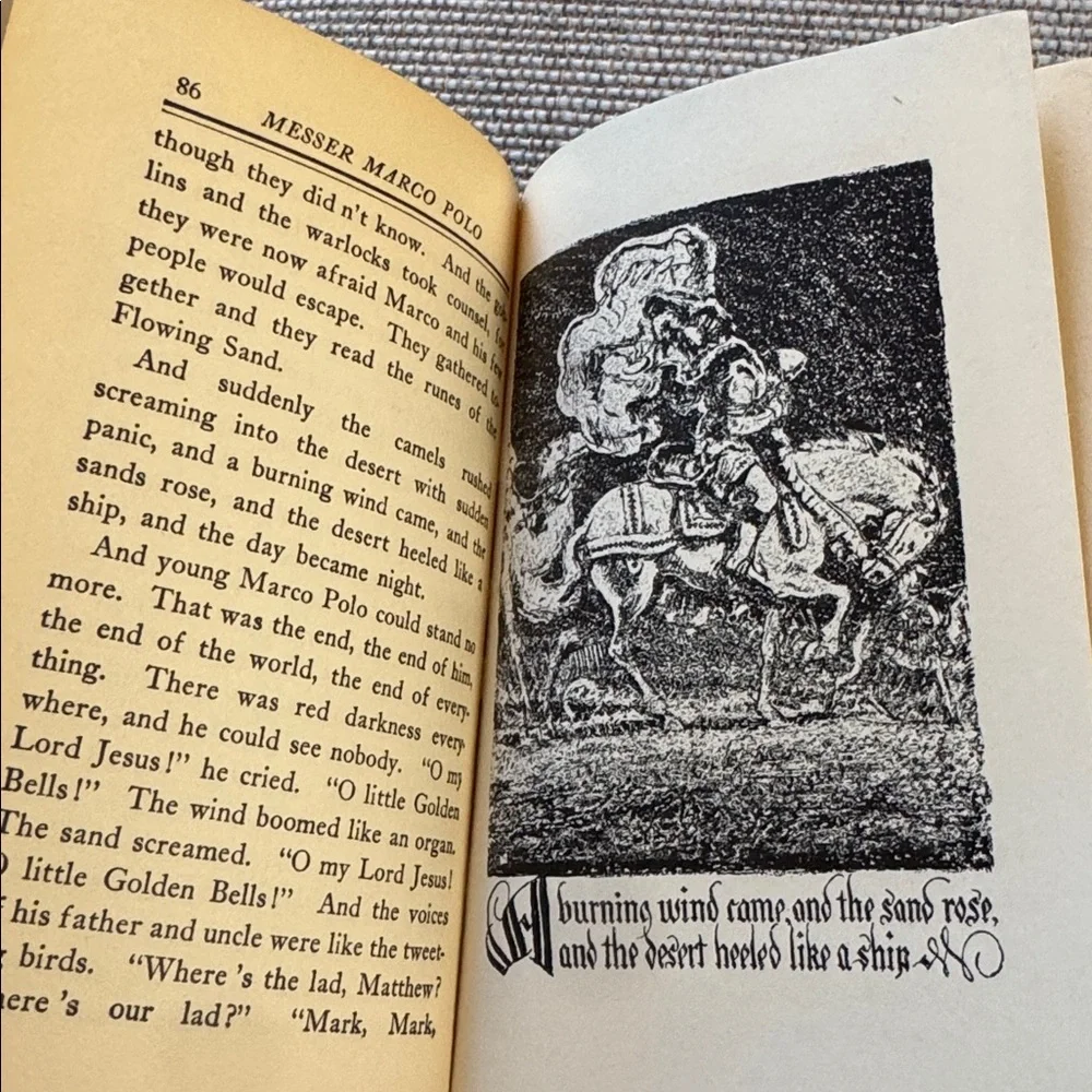 Messer Marco Polo by Donn Byrne Antique Hardcover Book